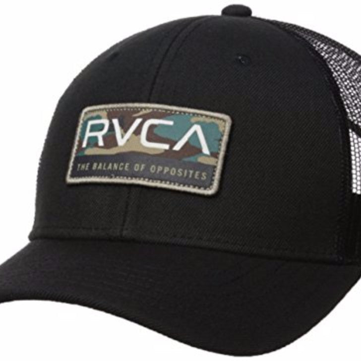RVCA Reno Trucker Hat BLK-Black OS