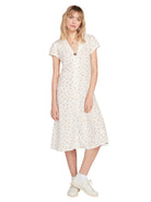 Volcom Read The Room Dress SWH-WHITE S