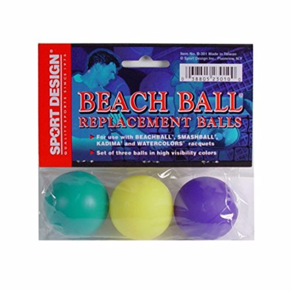 Triangle Pro Kadima Replacement Ball 3 Pack Assorted OS