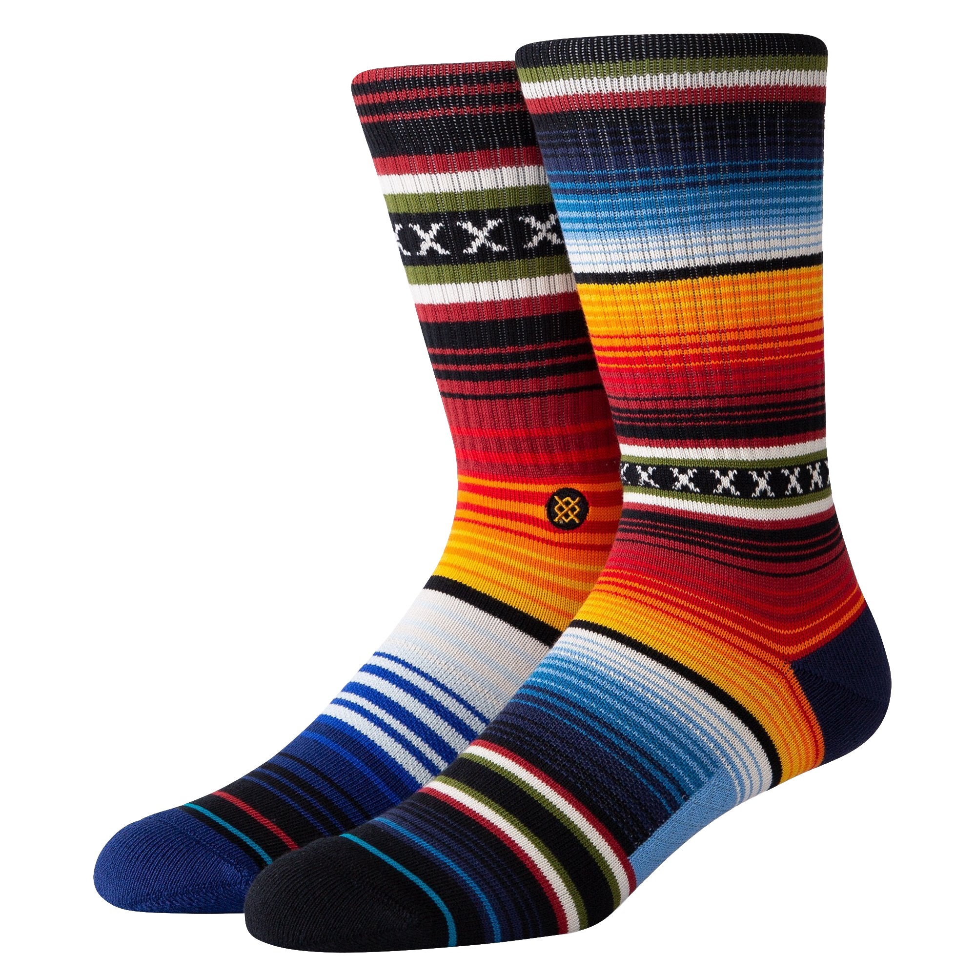 Stance Curren St Crew Socks Red M