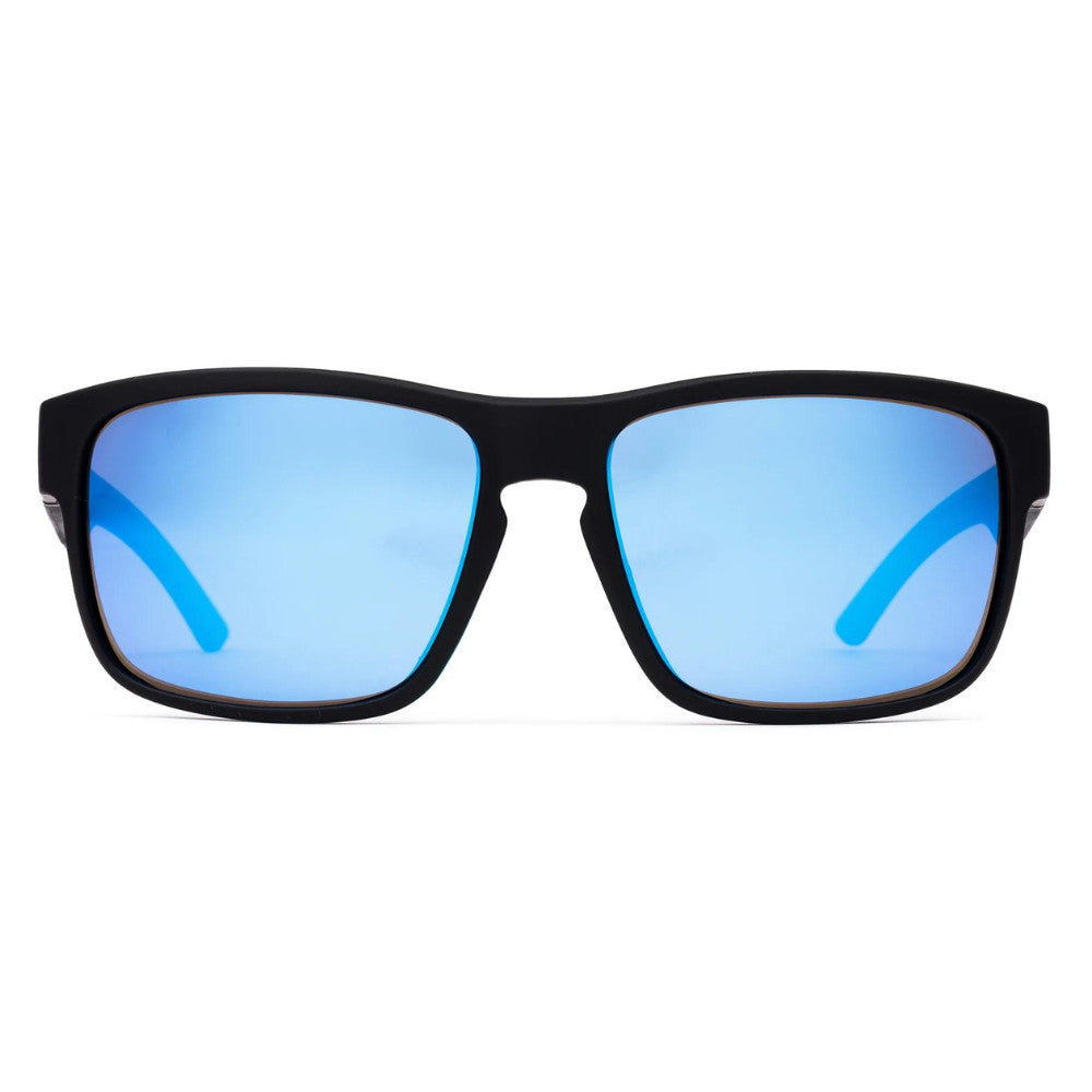 Otis Rambler Sport Polarized Sunglasses MatteBlack MirrorBlue