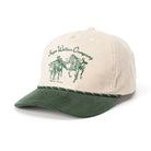 Seager Los Rios Corduroy Snapback Hat NaturalGreen OS