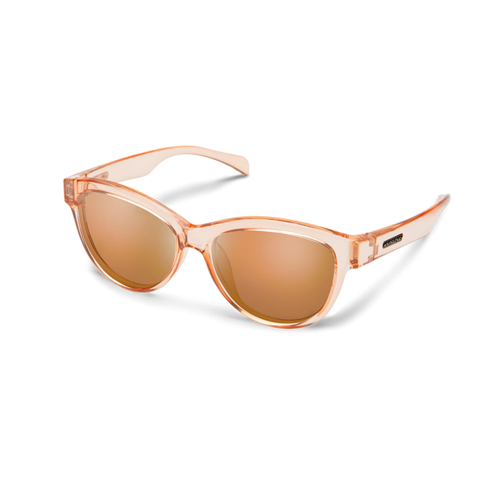 SunCloud Bayshore Polarized Sunglasses Crystal Brown