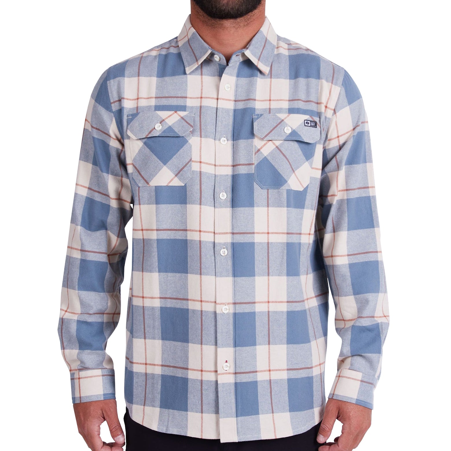 Salty Crew First Light Flannel  Natural M
