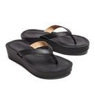 Olukai Mala e Womens Sandal 4040-Black-Black 10