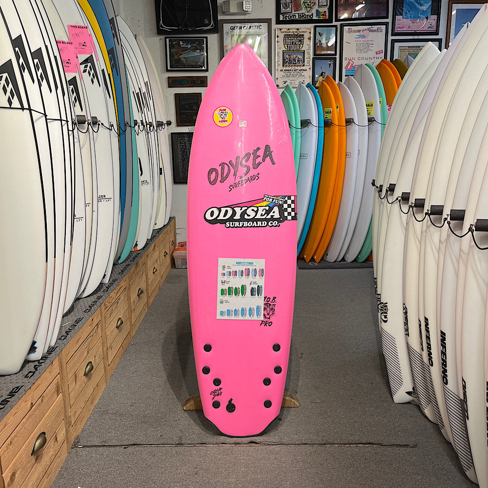 Odysea Pro Quad HP20-Hot Pink 5ft8in JOB