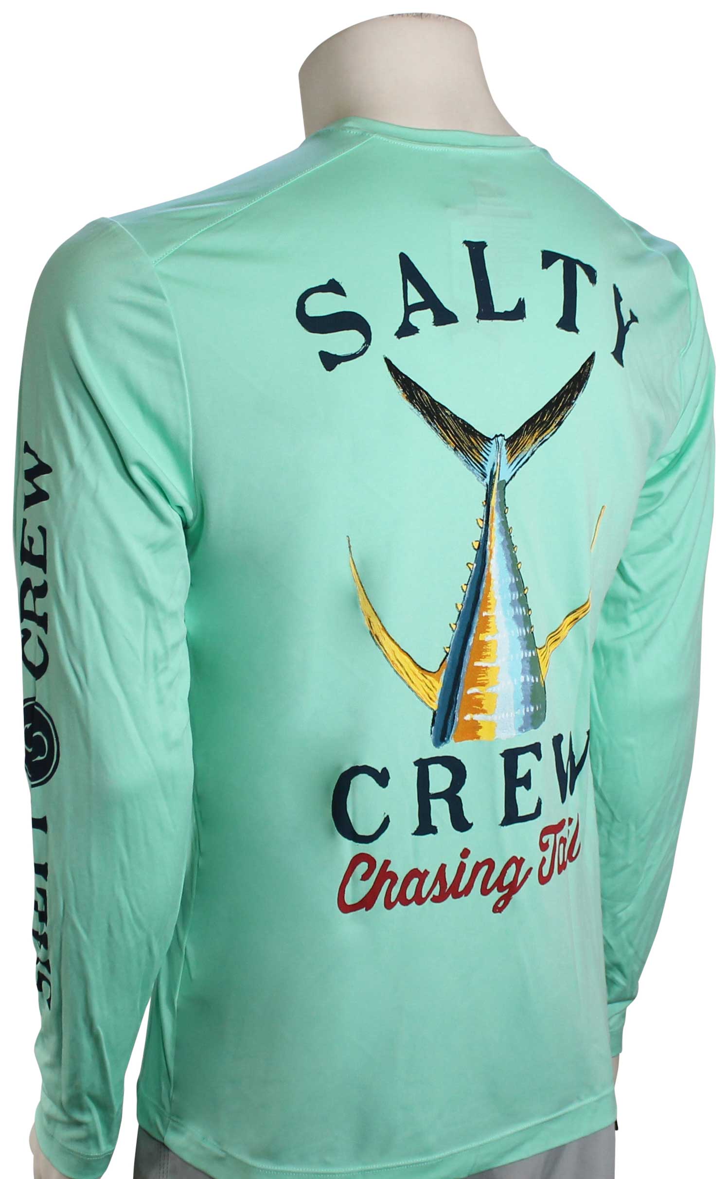 Salty Crew Tailed LS Tech Tee Seafoam XL