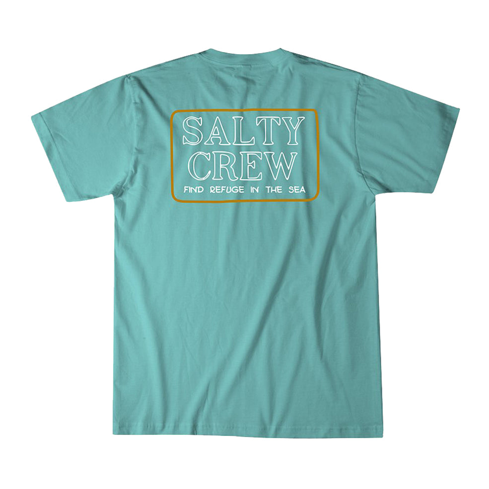 Salty Crew Stacked SS Tee SeaFoam S
