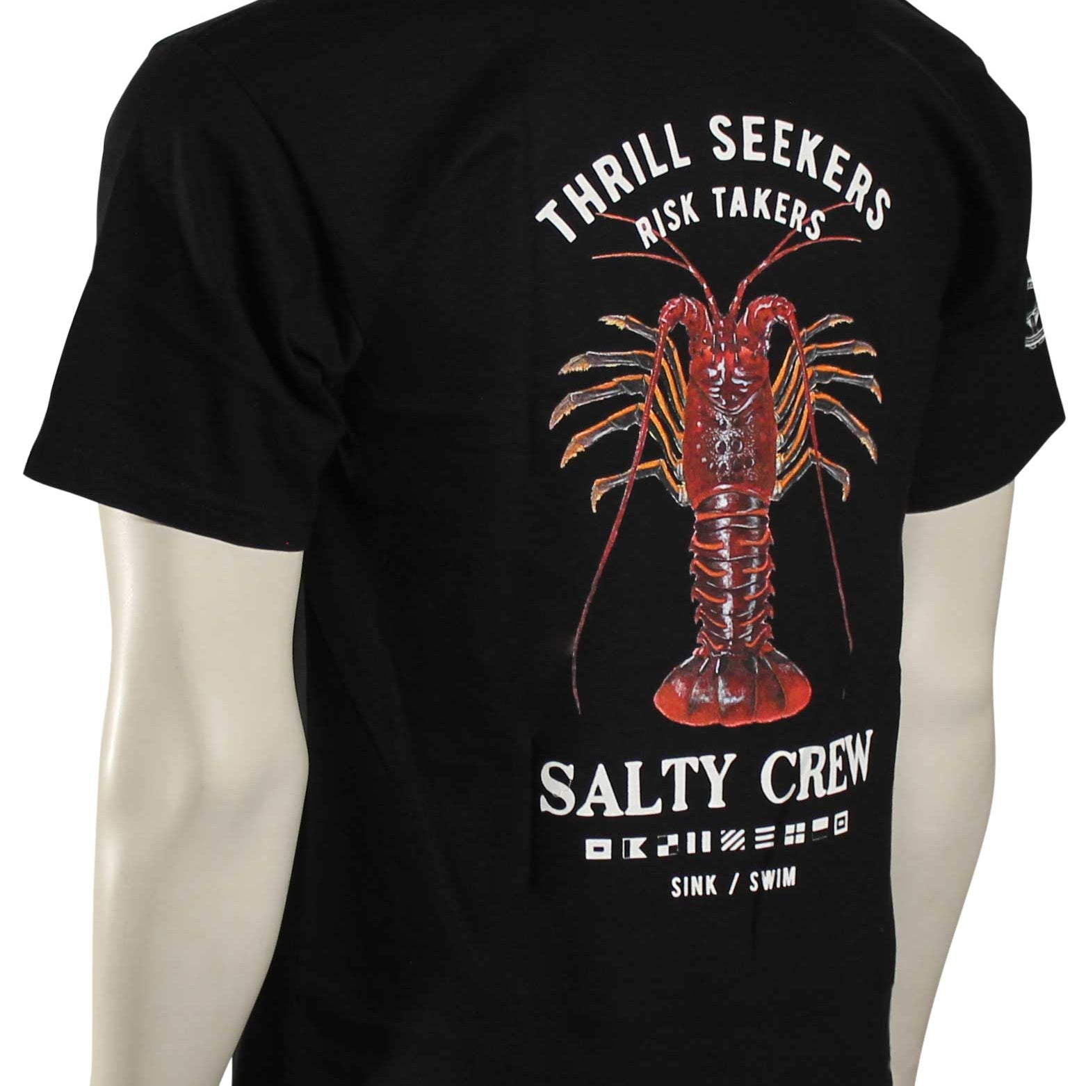Salty Crew Bugging Out SS Tee Black S