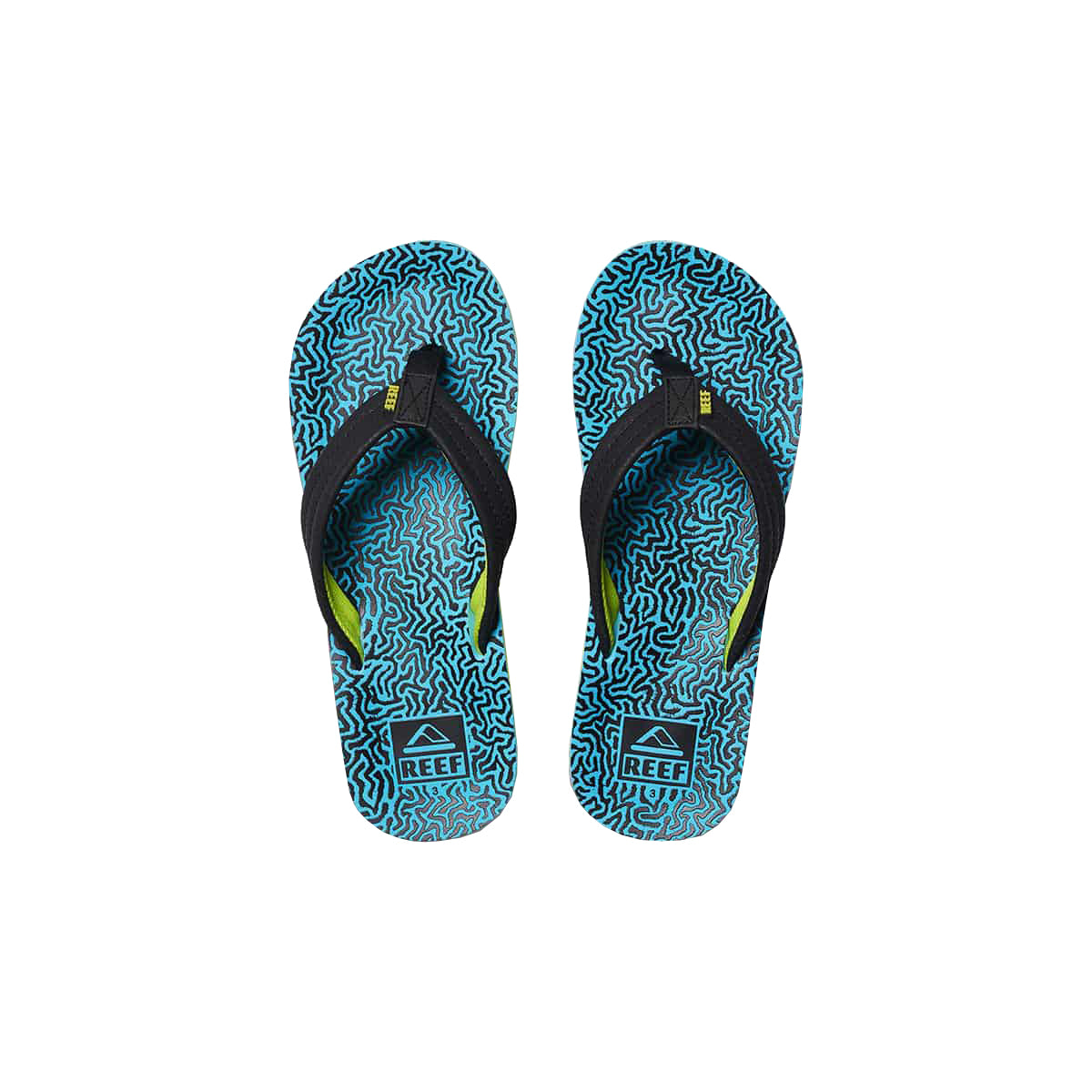 Reef Ahi Boys Sandal Blue Coral 13 C