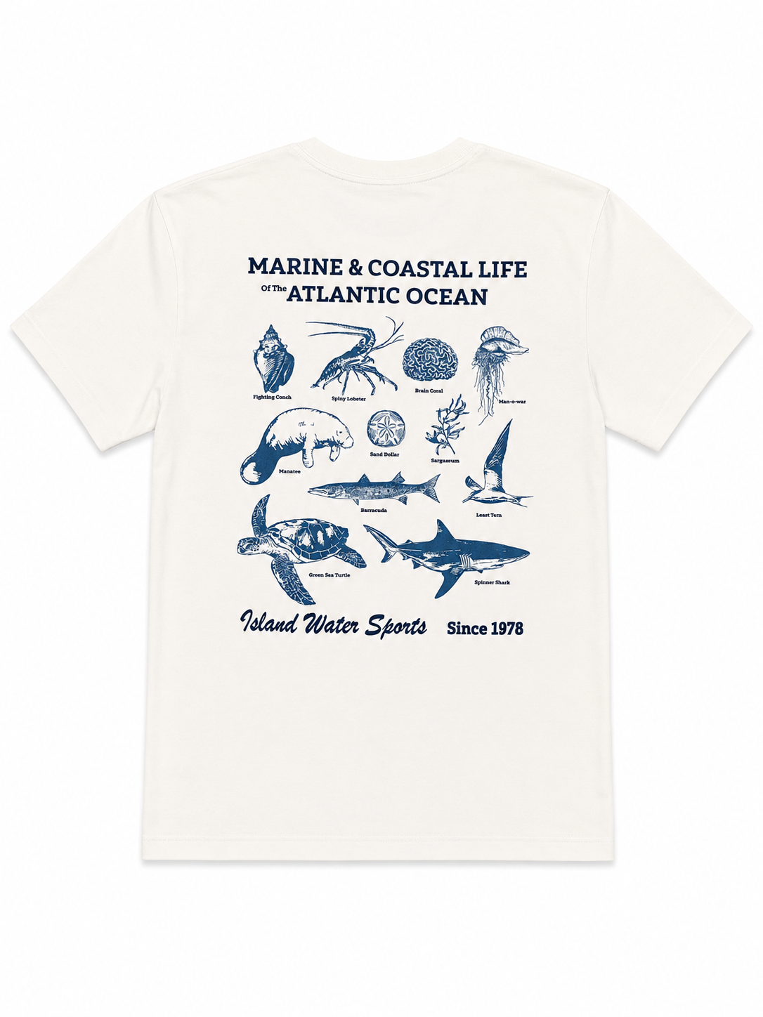IWS Marine Life SS Tee Boca XL