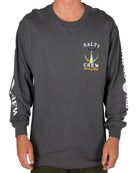 Salty Crew Tailed LS Tee Charcoal S