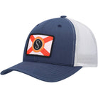 Salty Crew Florida Mens Retro Trucker Hat Navy-Silver OS