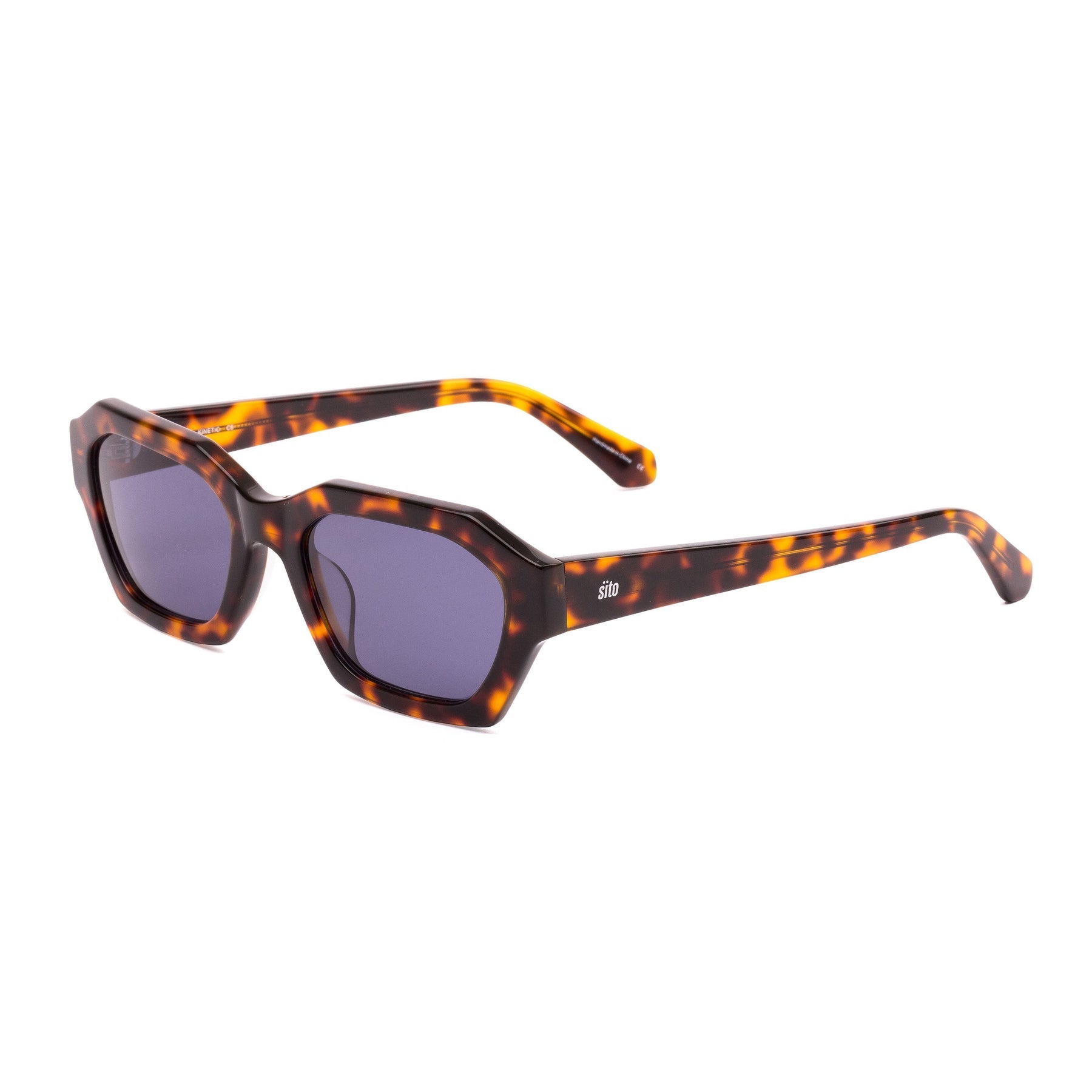 Sito Kinetic Polarized Sunglasses HoneyTort IronGrey