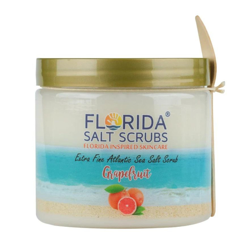 Florida Glow Salt Scrubs Jar Grapefruit 23.5oz