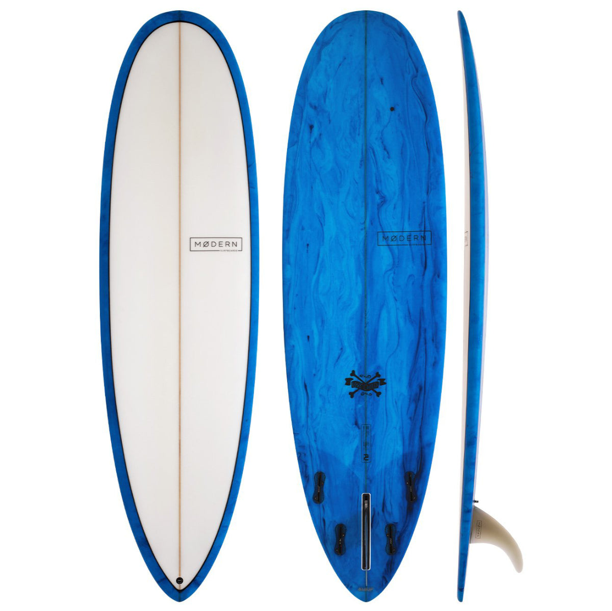 Modern Surfboards Love Child Blue Tint 7ft0in PU