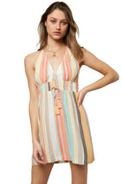 Madisen Stripe Dress MUL-Multi Colored M