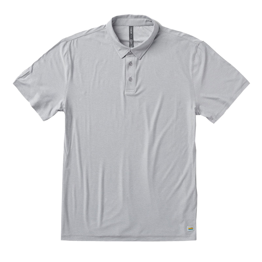 Vuori Strato Tech Polo HPT-PlatinumHeather M