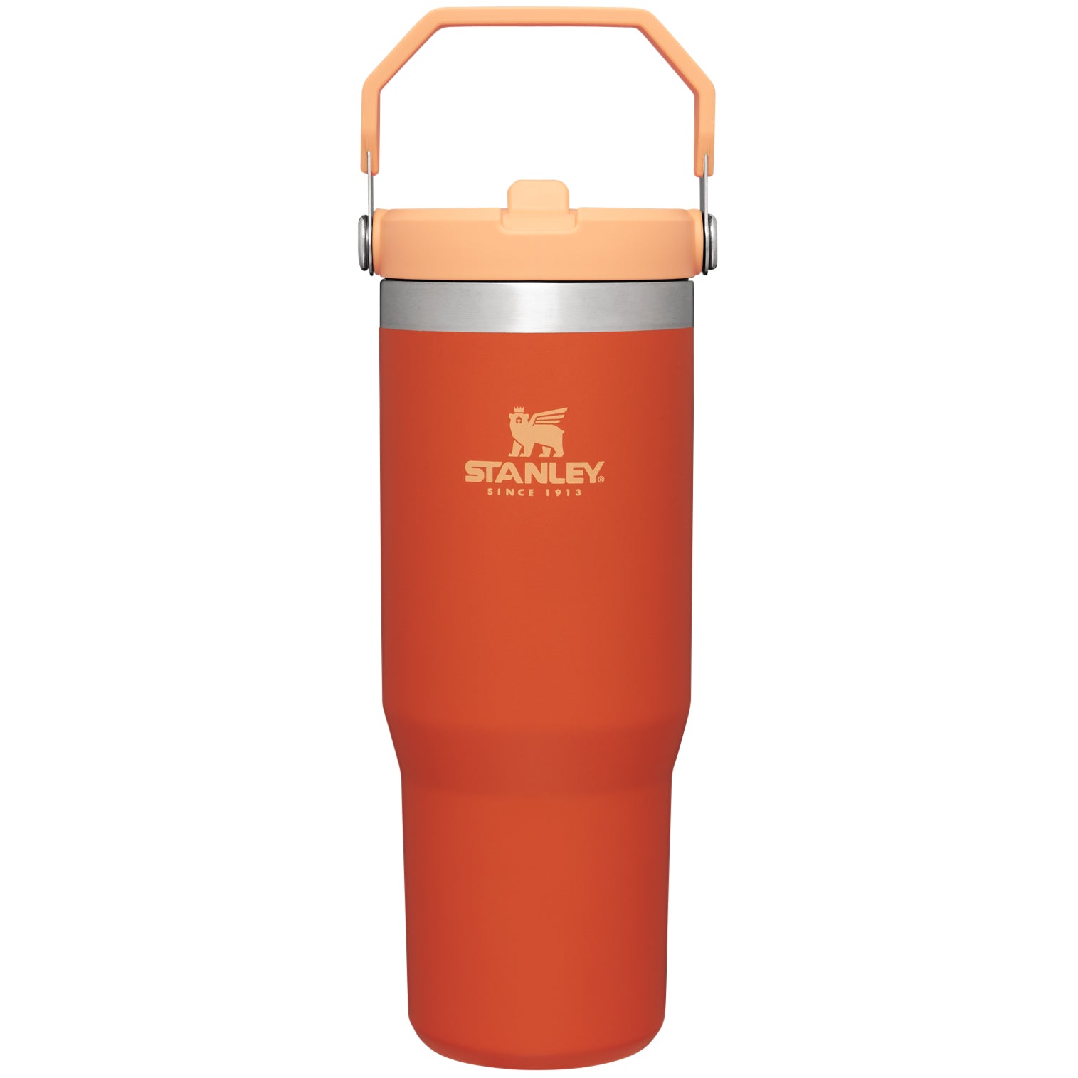 Stanley IceFlow Flip Straw Tumbler Tigerlily 30oz