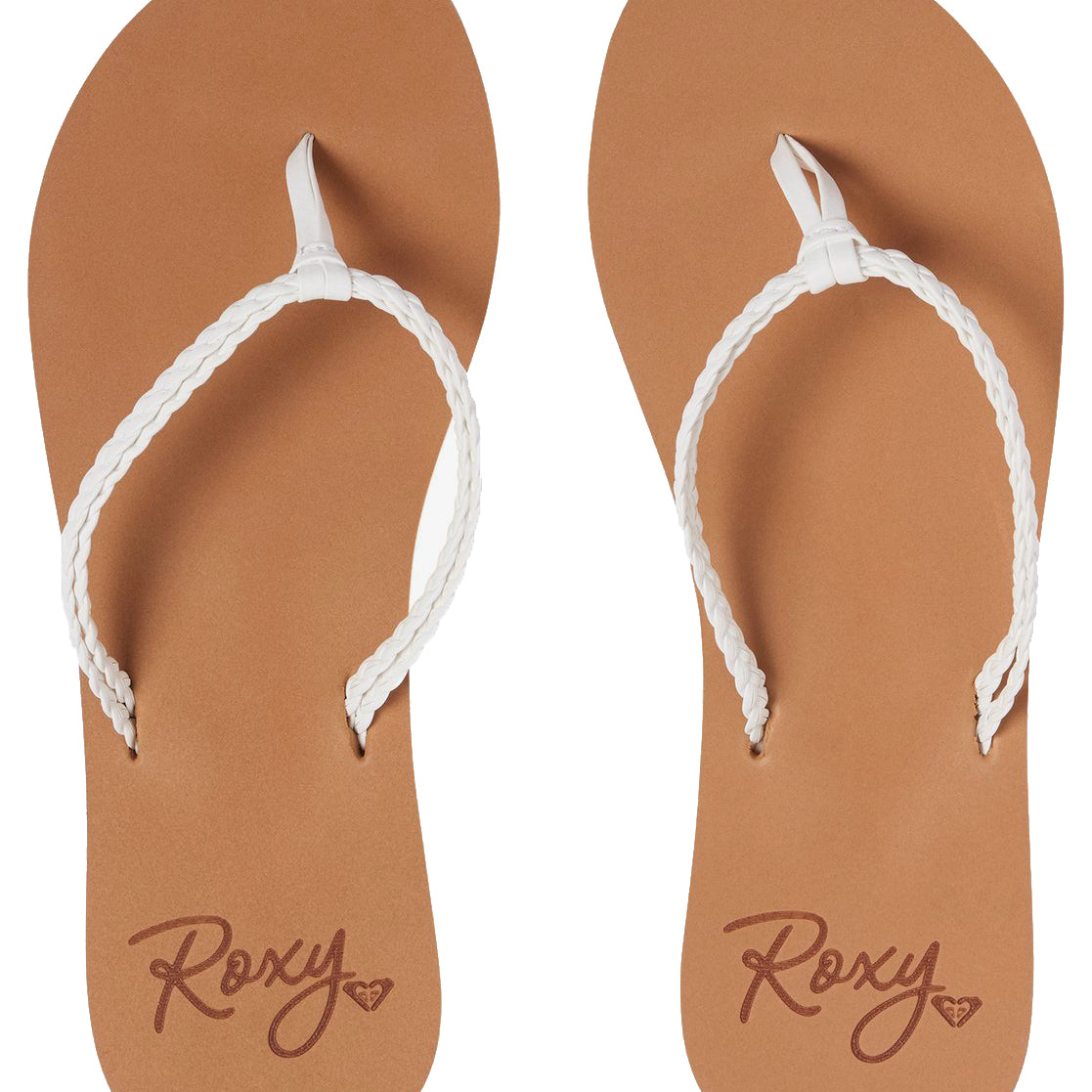 Roxy Costas Girls Sandals WHT-White 11 C