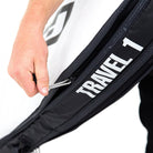 FCS Travel 1 All Purpose Boardbag Black-Grey 6ft7in