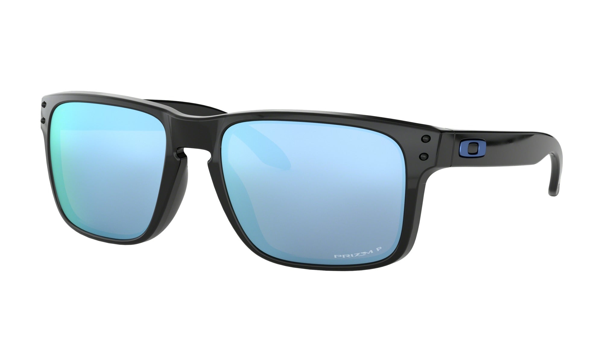 Oakley Holbrook Polarized Sunglasses PolishedBlack PrizmDeepWater Square