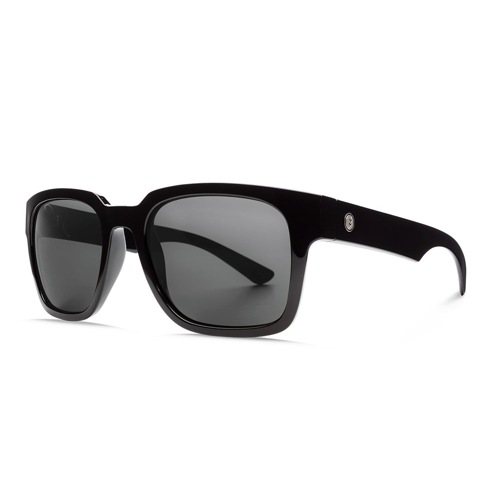 Electric Zombie Sunglasses Gloss-Black Ohm-Grey Poly