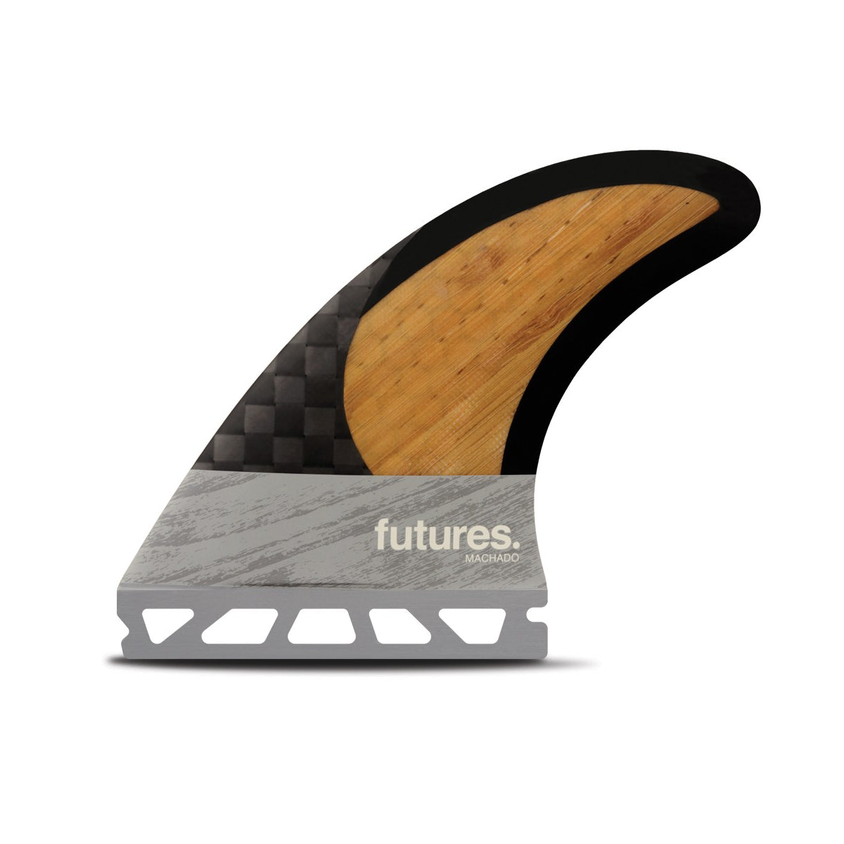 Future Fins Rob Machado Blackstix 3.0 Thruster Set Carbon-Bamboo