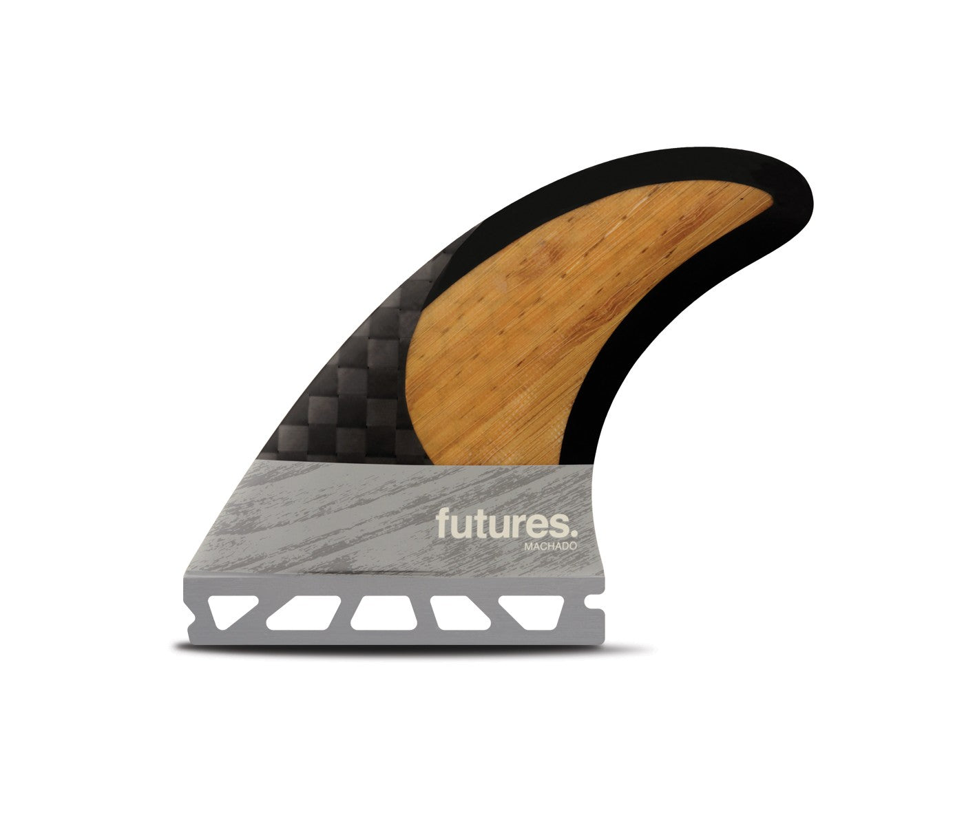 Future Fins Rob Machado Blackstix 3.0 Thruster Set Carbon-Bamboo