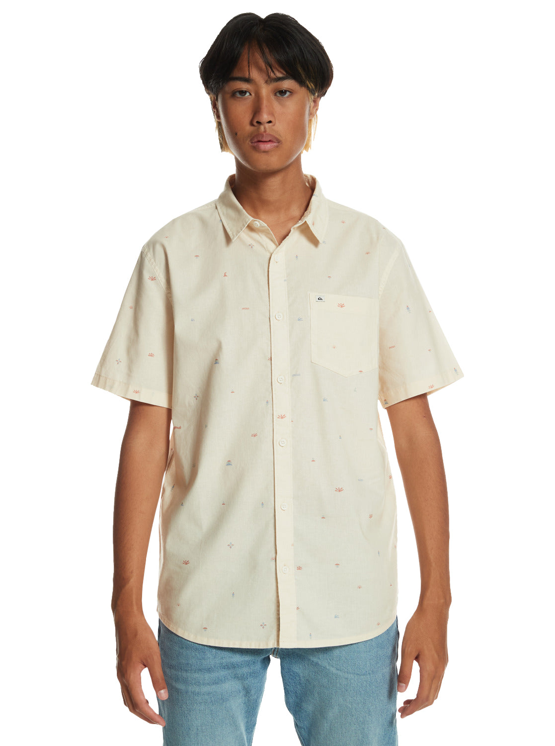 Quiksilver Spaced Out SS Woven  WDW6 L