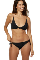 O'neill Pismo Saltwater Solids Bikini Top BLK XL
