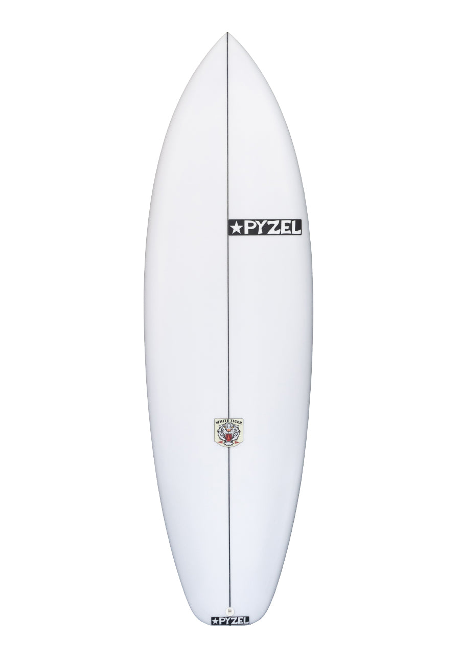 Pyzel Surfboards White Tiger  5-Fin Futures 6ft2in
