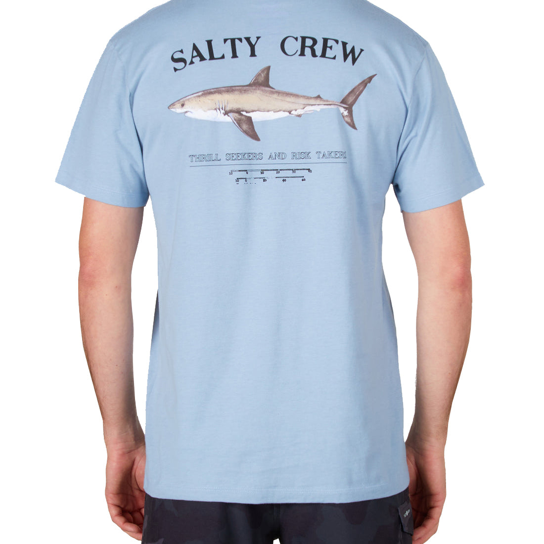Salty Crew Bruce SS Tee Marine Blue M