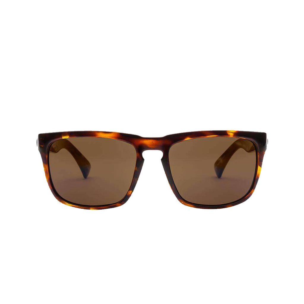 Electric Knoxville Polarized Sunglasses Gloss Tort Ohm Bronze Square
