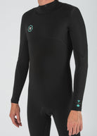 Vissla 7 Seas 3/2mm Back Zip Fullsuit BLK-Black25 XL