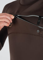 Vissla 7 Seas 3/2mm Chest Zip Fullsuit BRN L