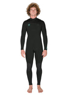 Vissla 7 Seas 3/2mm Chest Zip Fullsuit BLK-Black25 M