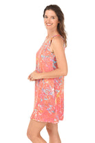 Treasures of Bali Annie Dress  Coral XL