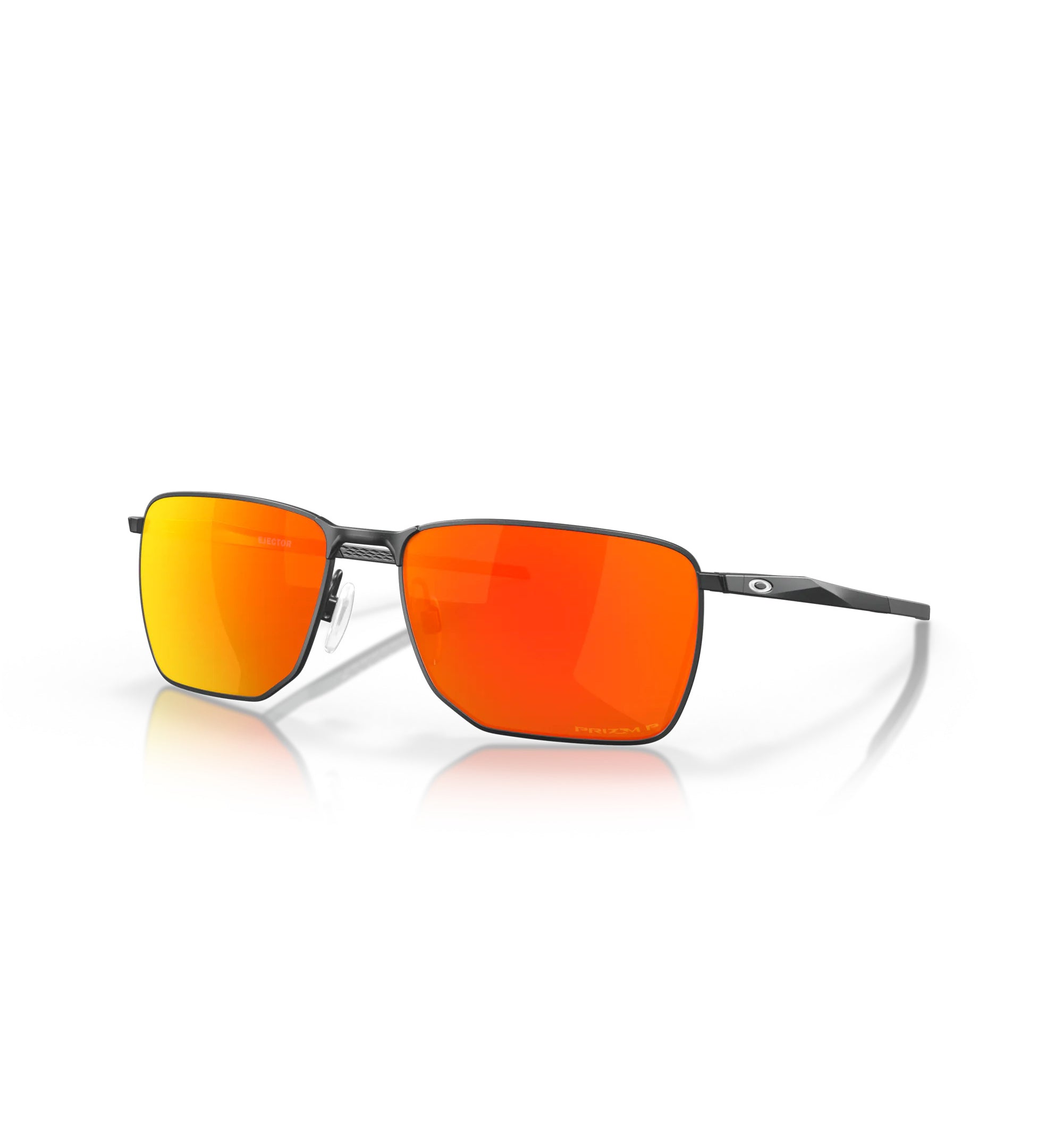 Oakley Ejector Polarized Sunglasses LightSteel PrizmRuby