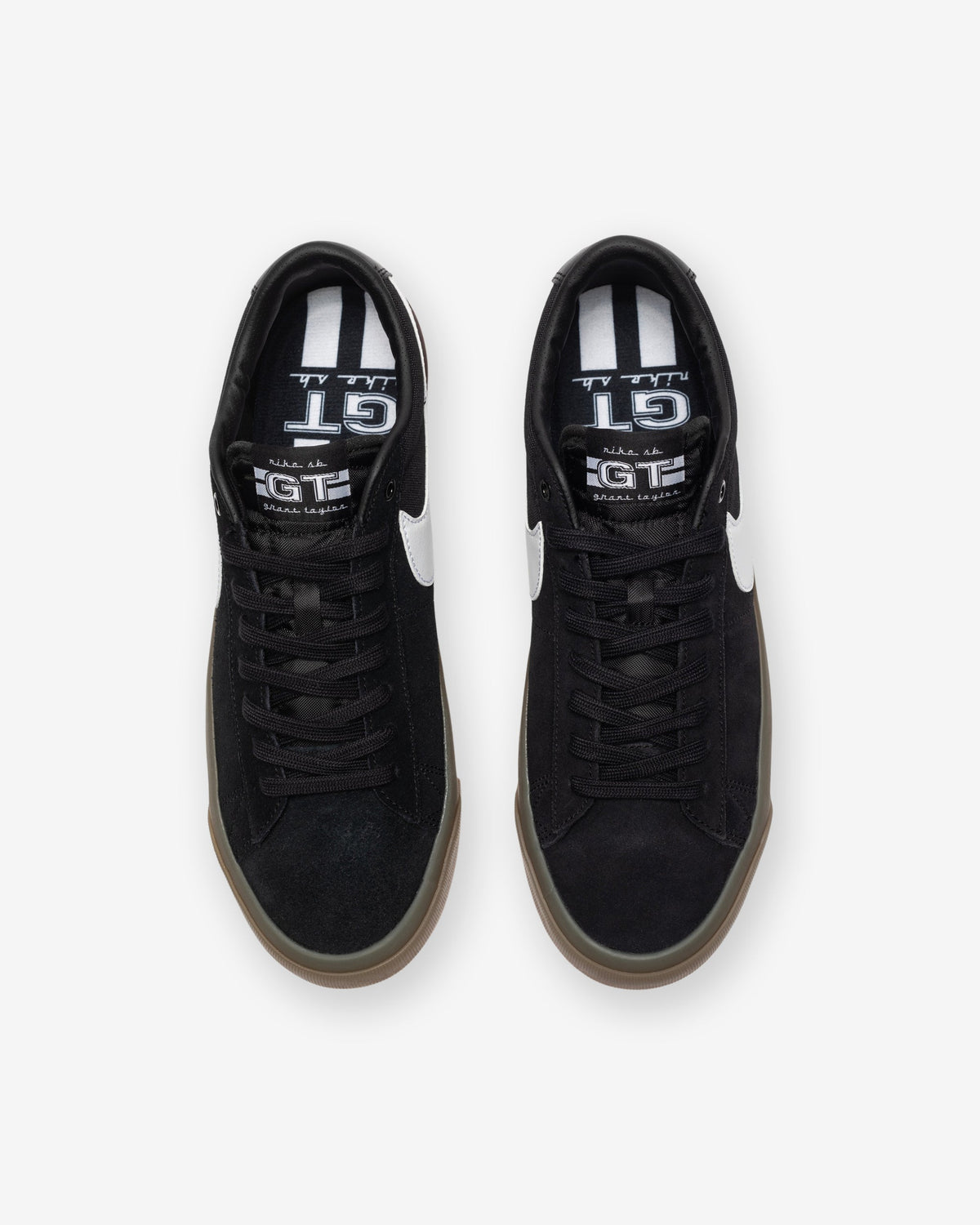 Nike SB Zoom Blazer Low Pro GT 004-Black/White/Gum 11