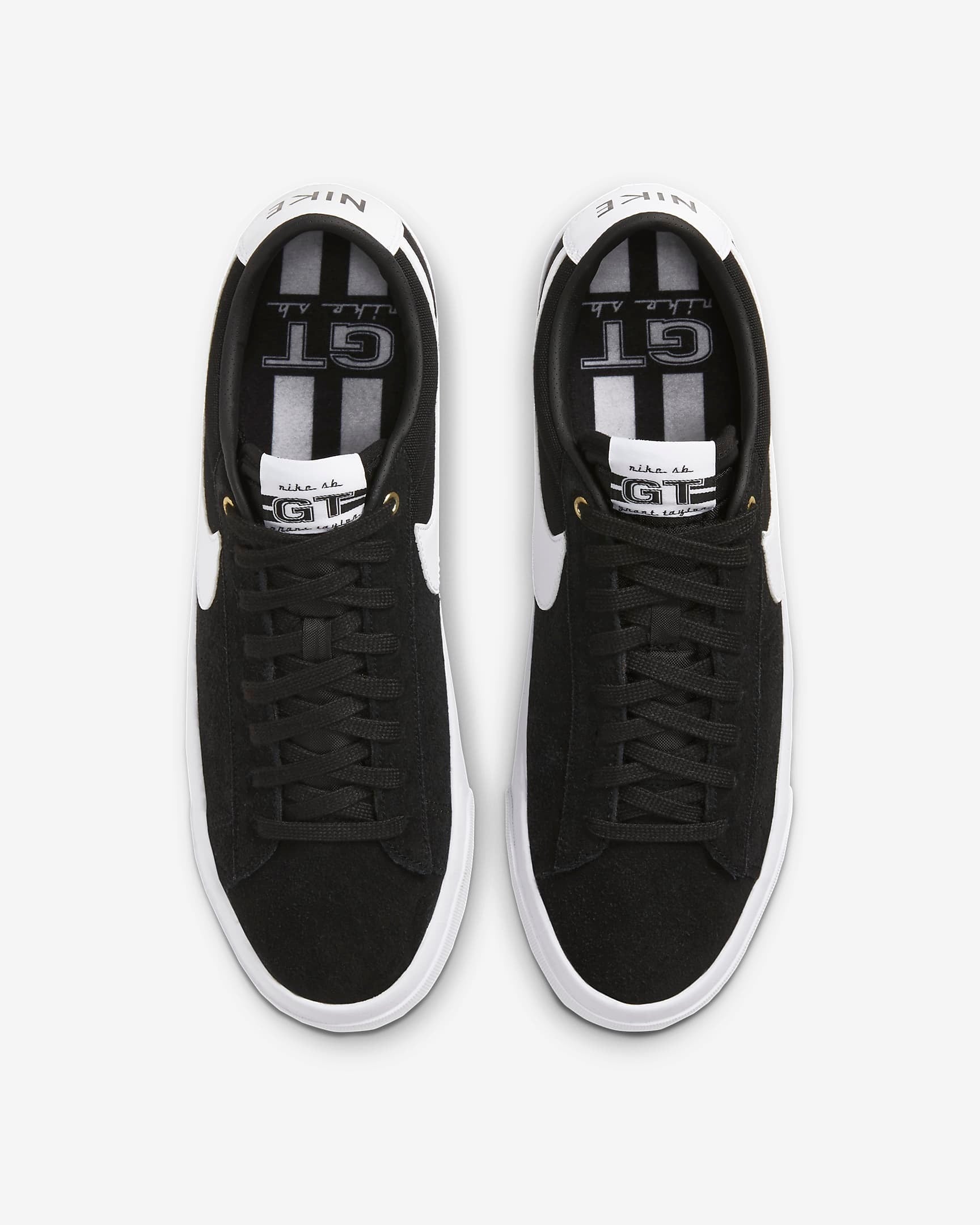 Nike SB Zoom Blazer Low Pro GT 002-Black/White 6.5