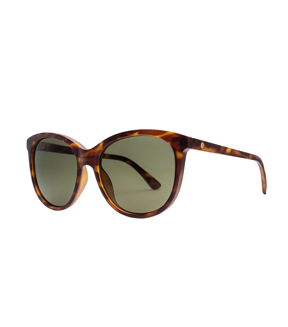 Electric Palm Polarized Sunglasses MatteTort GreyPolar Round