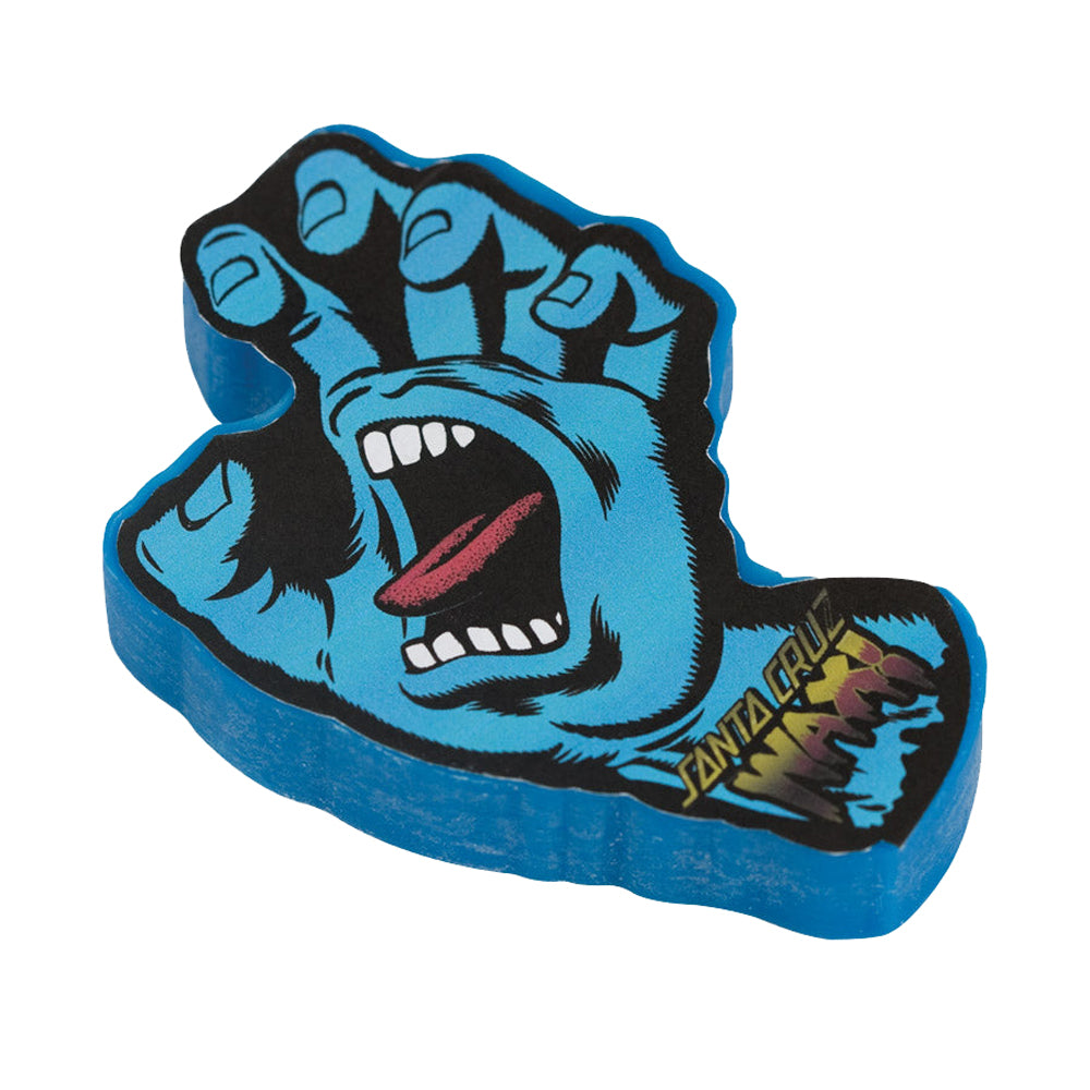 Santa Cruz Screaming Hand Curb Wax Blue