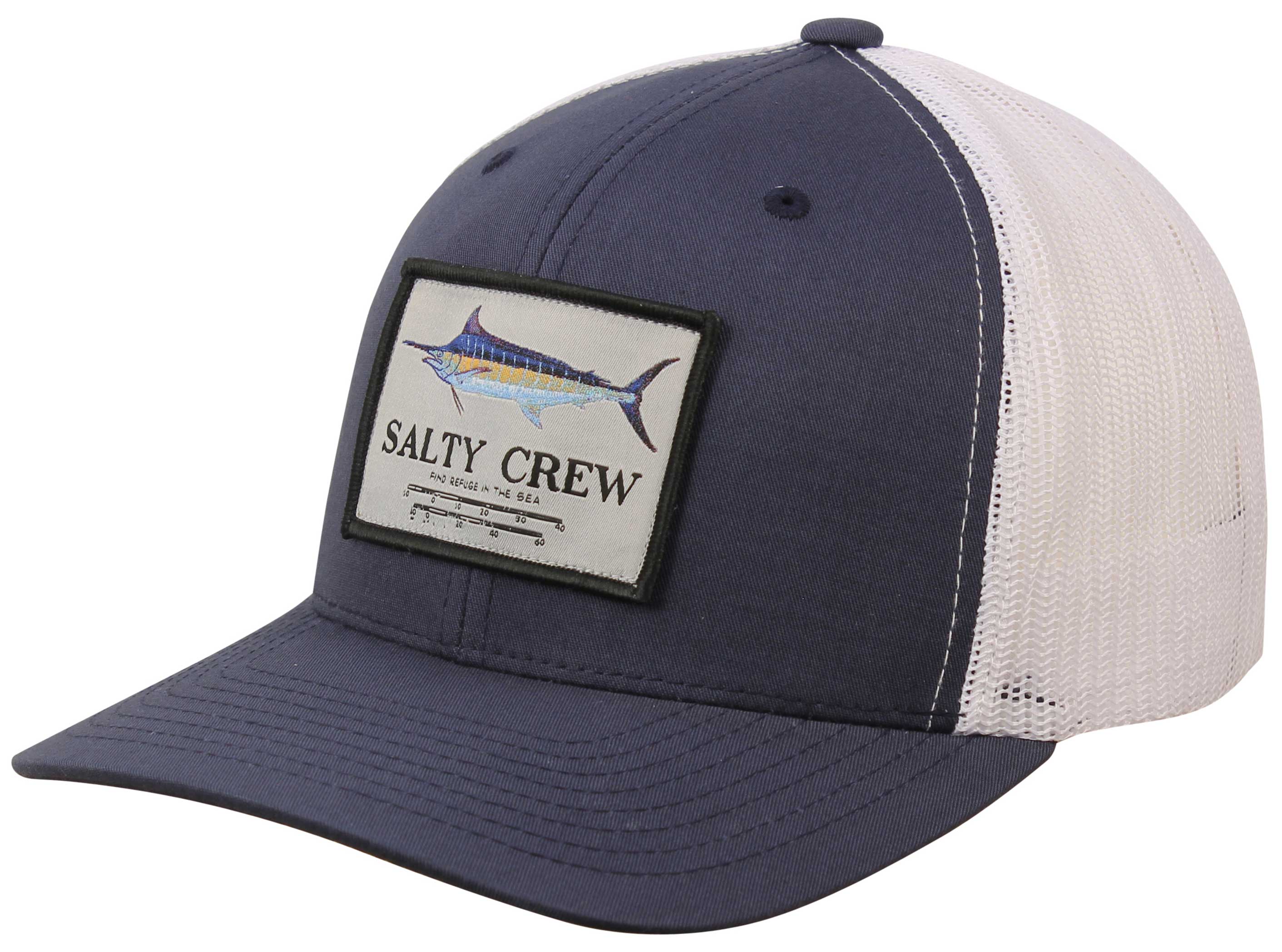 Salty Crew Marlin Mount Trucker Hat Navy/White OS