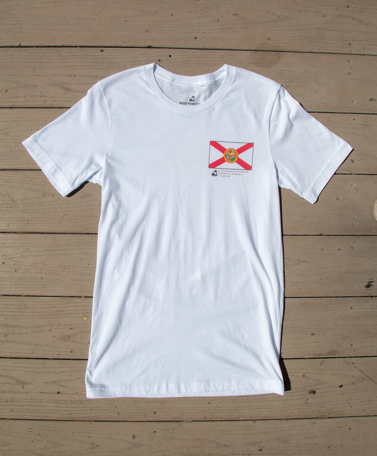 Island Water Sports Florida Pride S/S Tee White XXL