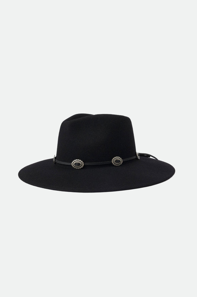 Adjustable Western Hat Band - Black.