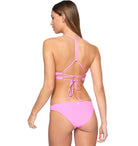 Hurley Moderate Bikini Bottom  Pink XL