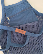 Sand Cloud Net Market Bag Navy