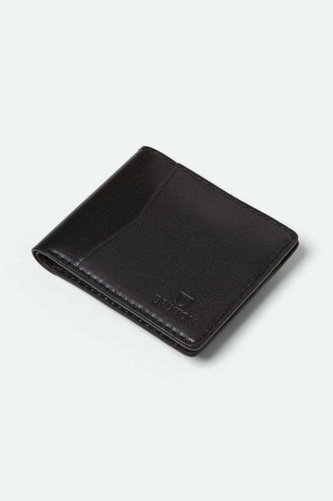 Traditional Leather Wallet - Black.