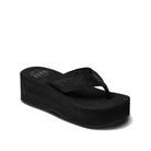 Reef Sandy Hi Womens Sandal Black 9